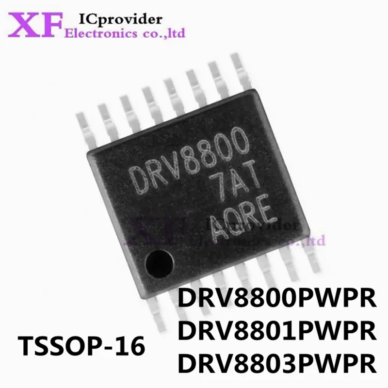 5Pcs 100% New DRV8800PWPR DRV8800 DRV8801PWPR DRV8801 DRV8803PWPR DRV8803 TSSOP16 Brand Original