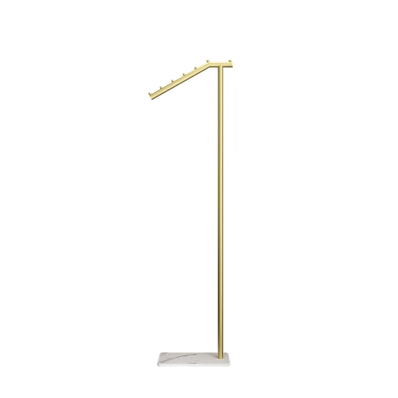 

Factory direct sales light luxury floor-to-ceiling coat rack bedroom bedside hanger simple hanger marble coat rack