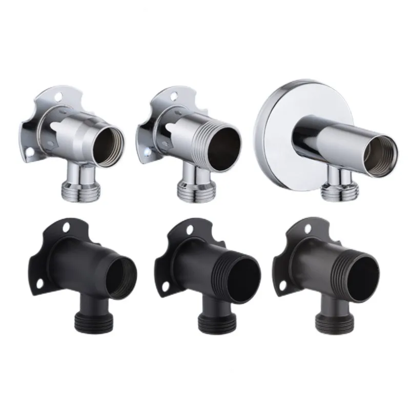 Faucet Adapter Base Tap Connector Splitter Sprinkler Fixed Bracket Shower Arm Flange Holder for Kitchen Bathroom Accessories