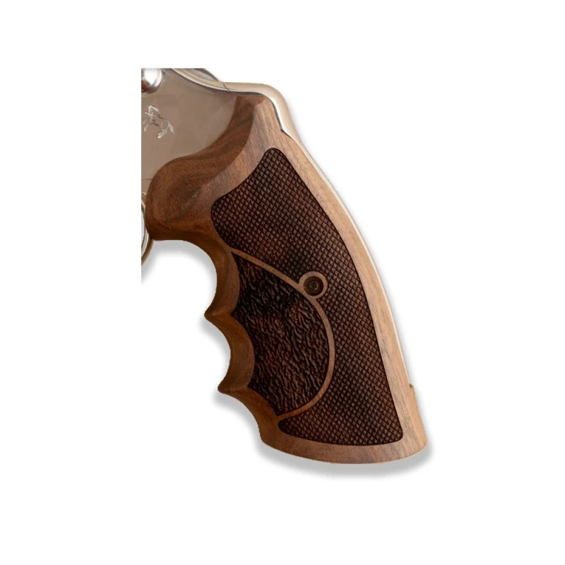 

KSD Brand Colt Python (Pre 2020) Compatible Walnut Grips Double-Checkering