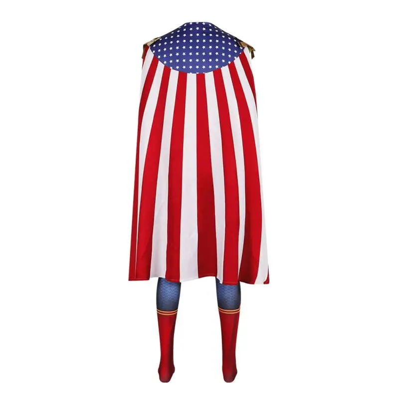 Halloween De Homelander Cosplay Jumpsuits En Mantel De Jongens De Zeven John Kostuums Carnaval Party Superheld Body