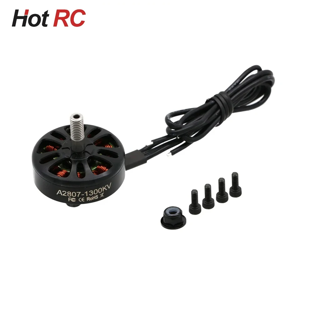 Uangel A2807 2807 1300KV 6S Brushless Motor for FPV Freestyle 7inch Long Range LR7 Drones DIY Parts vs Emax Eco II 2807