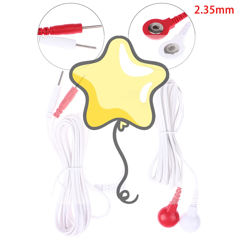 

1,5/1,8 м 2,35 мм сменный разъем постоянного тока, электрод TENS, провод, соединительные кабели