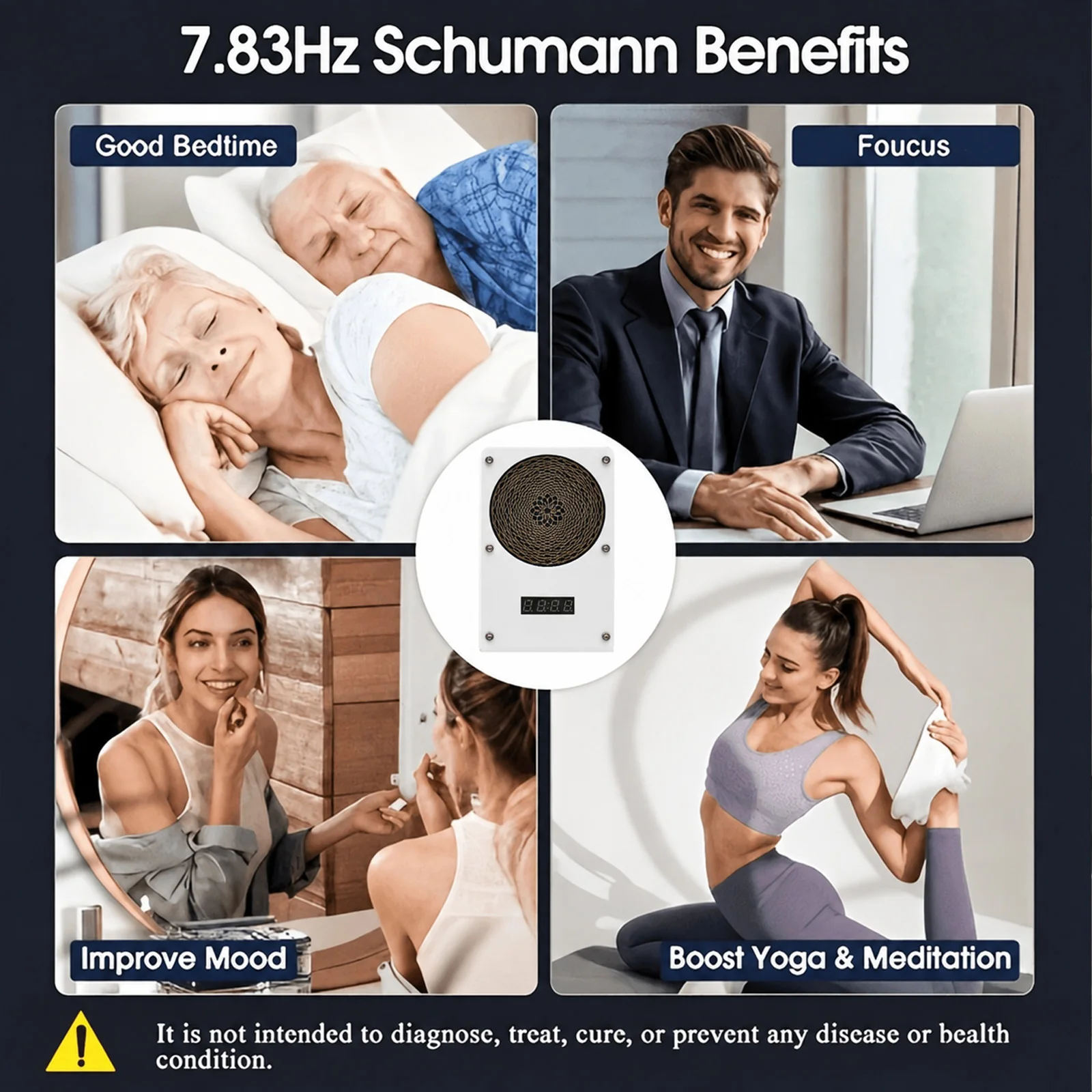7,83 Hz Schumann-Resonanz-Generator, 0,01–9999 Hz, einstellbar, USB, Sinuswellen-Puls, Meditation, Entspannung, Stressabbau – Detail 5