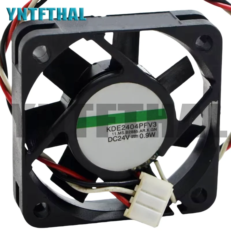 novo-kde2404pfv3-4cm-4010-24v-09w-ventilador-de-resfriamento-hidraulico-silencioso-de-tres-fios