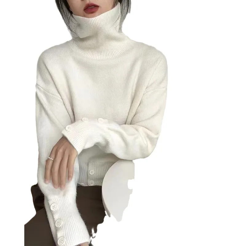 Suéteres jumpers pullovers mulher 2000s roupas y2k preto estilo ocidental xadrez sólido cowgirl frontier chicleopardwinter ao ar livre