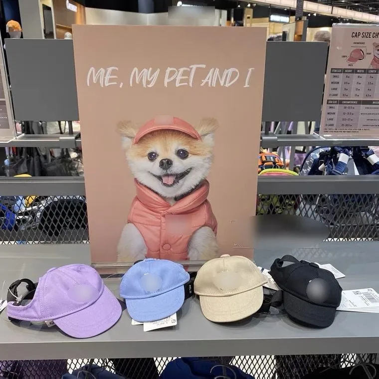 

Бейсбольная кепка для домашних животных, корейская версия, кепка для собаки, шляпа для кошек, уличный солнцезащитный козырек, милая шляпа плюшевого щенка корги