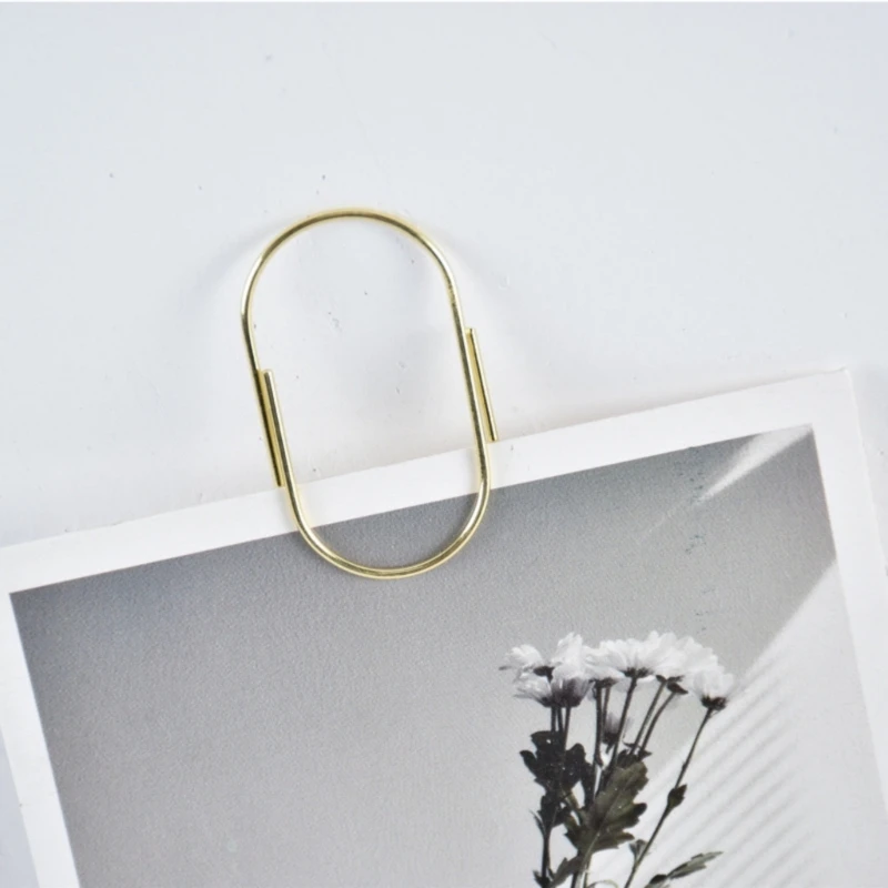 20pcs giấy lớn clip giấy clip giấy tờ giấy giấy kim loại 50mm cho văn phòng k1kf