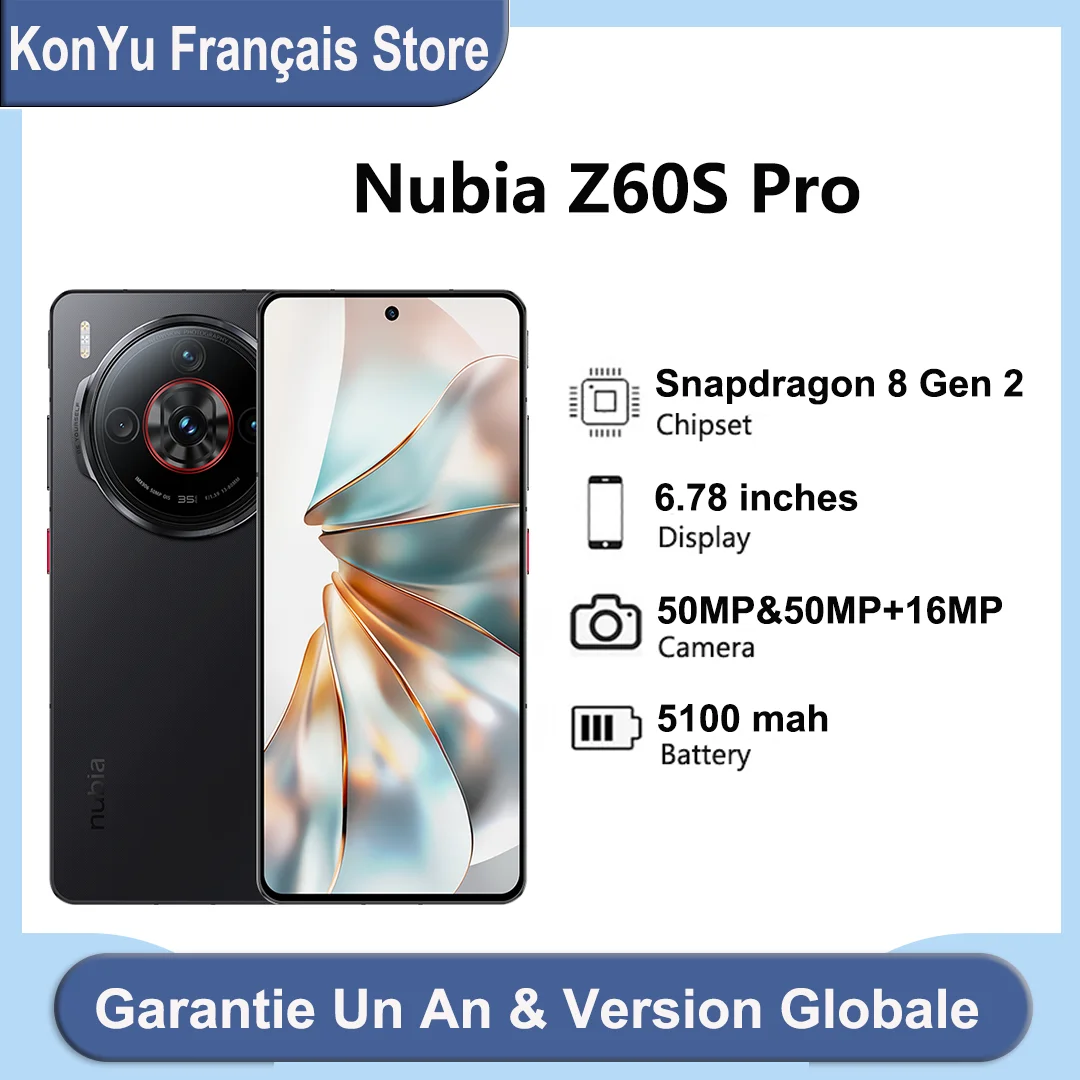 Global Version Nubia Z60S Pro 6.78