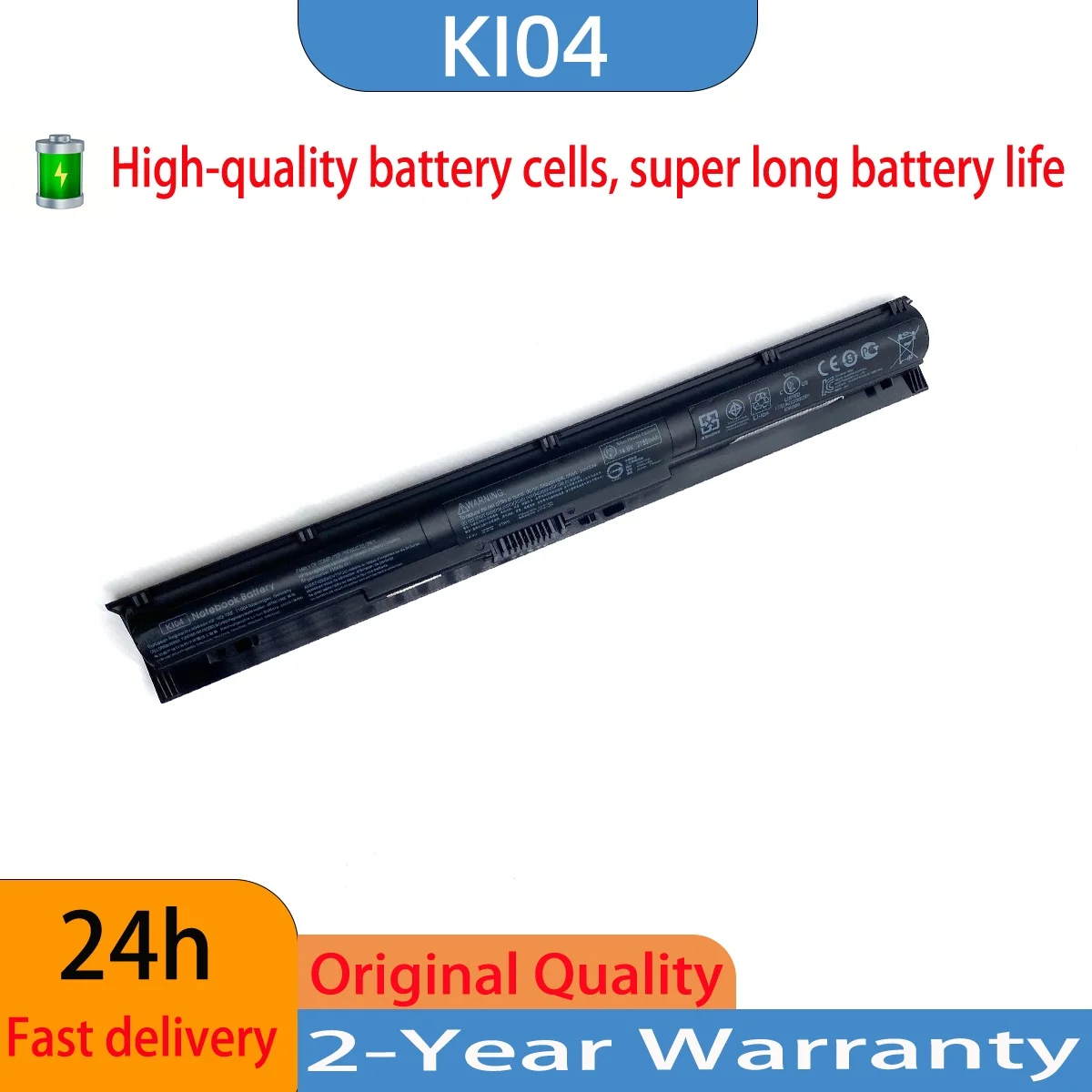 

Original KI04 Laptop Battery For HP Pavilion 14 15 17 800009-421 800049-001 HSTNN-LB6R HSTNN-LB6S HSTNN-DB6T TPN-Q158 TPN-Q160