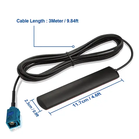 Car Radio Stereo Antenna Aerial Bluetooth Wifi Carplay Retrofit For Id5 Id6 Car Electronics GPS & Accessories Automobiles Parts 6 best sales bmw wifi antenna - №6