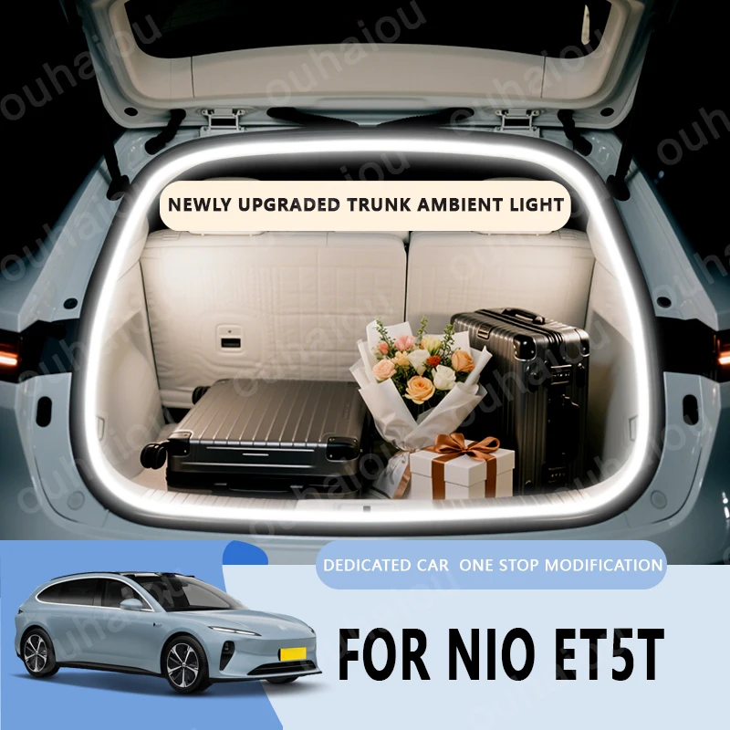 

For NIO ET5T‌‌ trunk light modification light Atmosphere lights White warm white Rear Trunk LED Light Bar