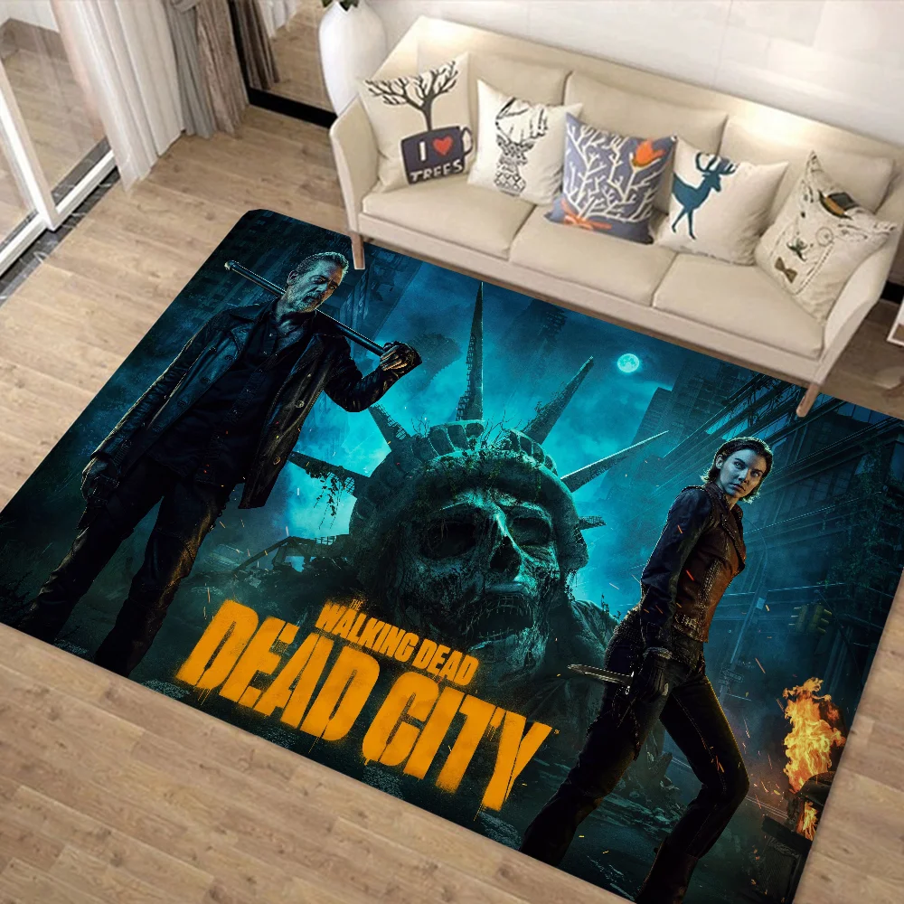 The Walking Dead TV Series Floor Carpet Kids Room Bedroom Decoration Balcony Anti-Slip Doormat Living Room Hotel Decor Mat