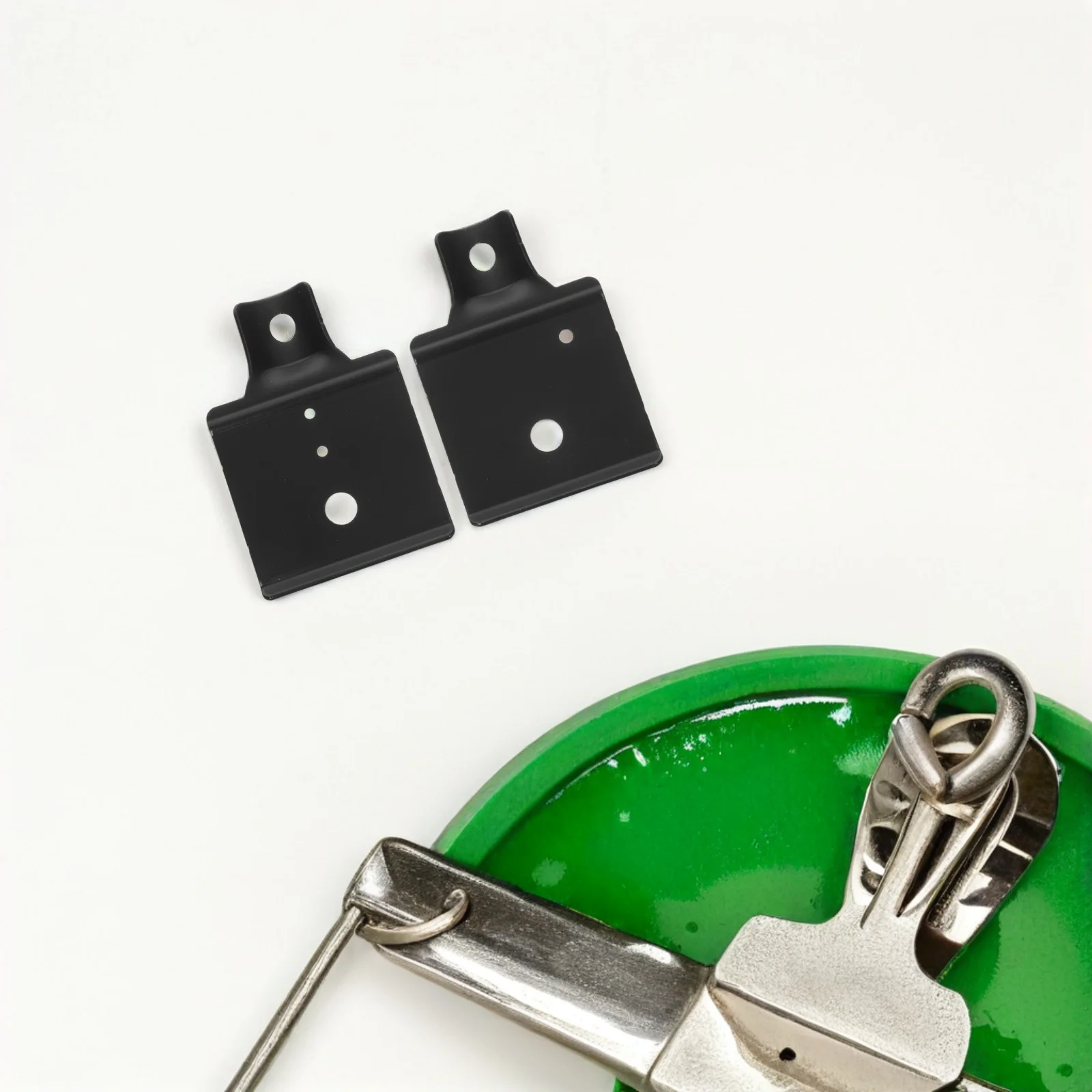 

2pcs Ceiling Fan Mounting Gaskets Universal Base Pads Replacement Iron Bracket Vintage Style Stable Installation