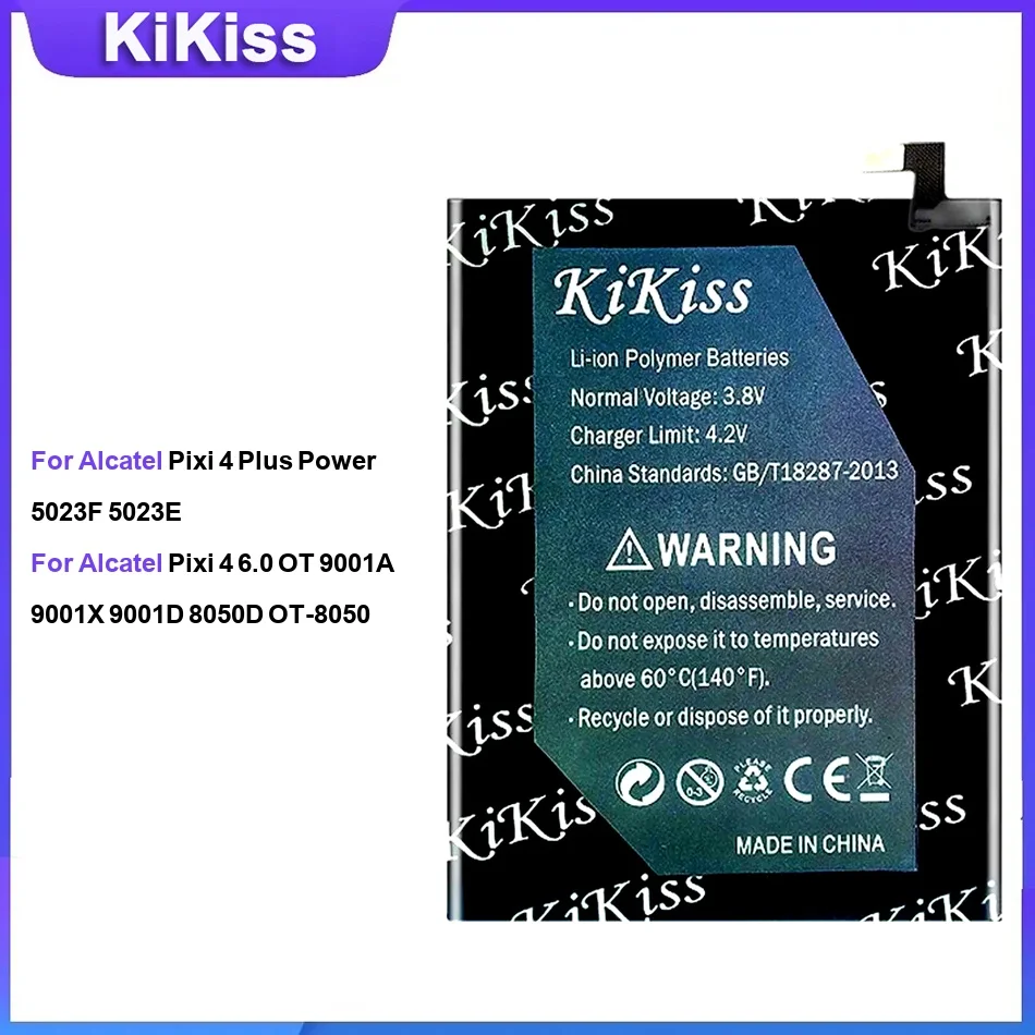 Аккумулятор для Alcatel Pixi 4 Plus Power 5023F 5023E 6.0 OT 9001A 9001X 9001D 8050D OT-8050