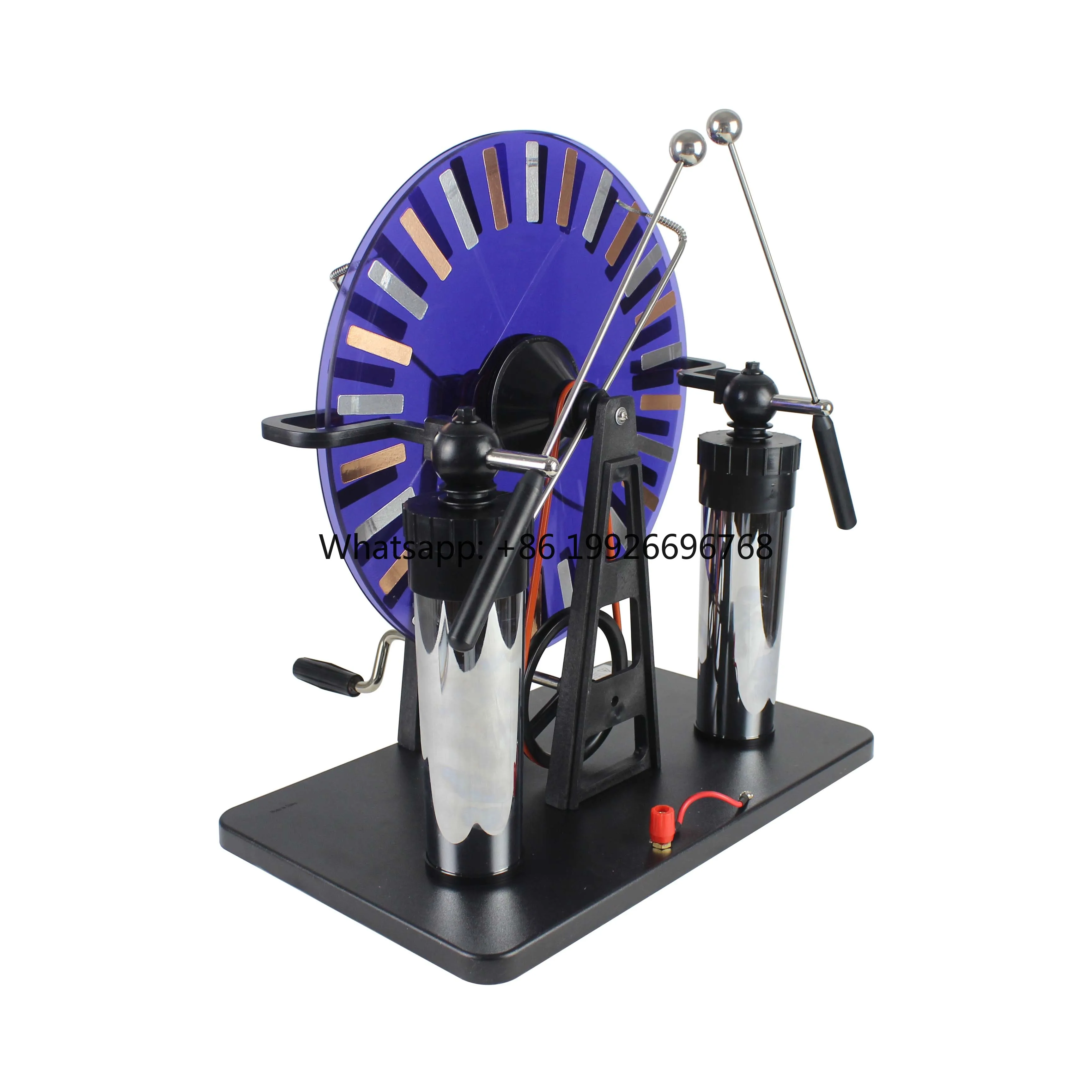 

Teaching Equipment Wimshurst Machine Electrostatic Generator Electrostatic Demonstration for Physics Laboratory manufacturer