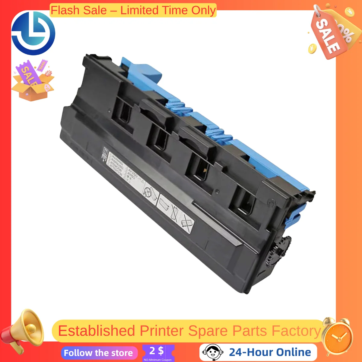 

Compatible Waste Toner Container WX-105 A8JJWY1 for KONICA MINOLTA Bizhub Series (C226/C227/C287/C227i/C266i)