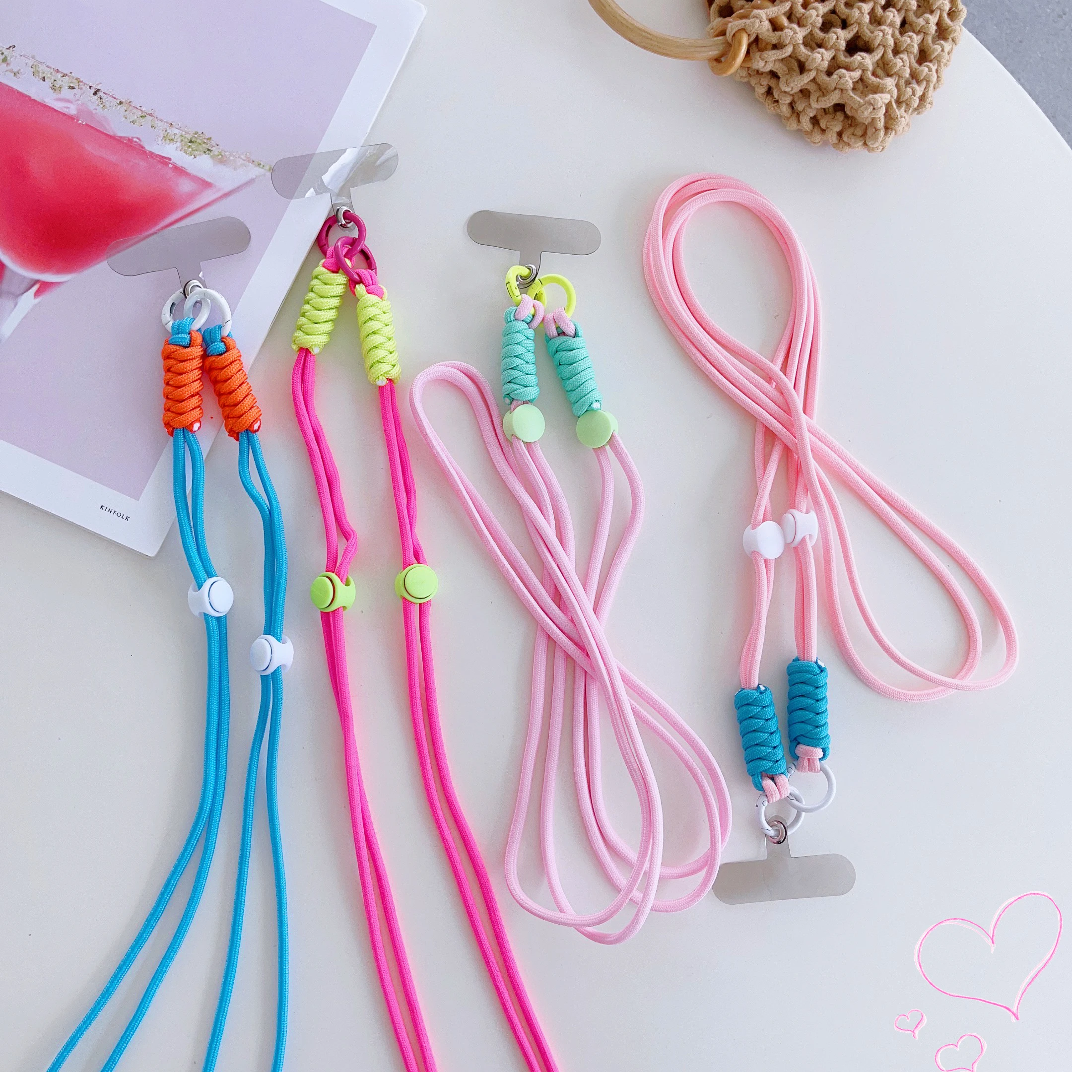 New Fashion Creative Mobile Phone Lanyard, Mobile Phone Crossbody Rope, Women's Bag Crossbody Rope, Multi-Purpose Anti-Loss Rope