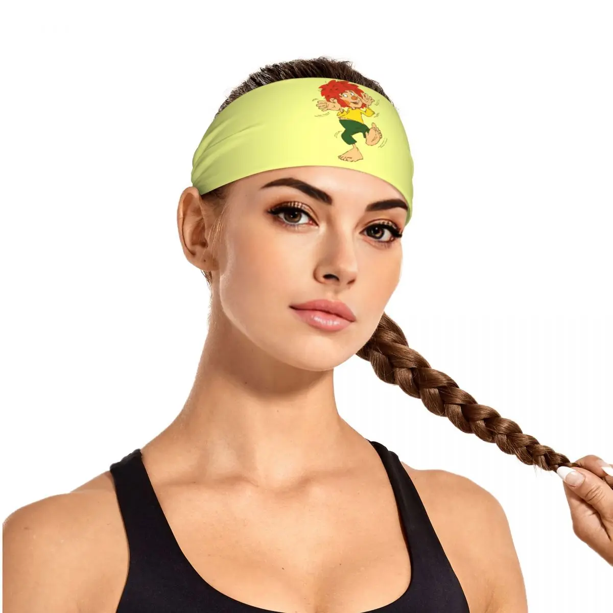 

Custom Pumuckl Tanzen Sweatband for Men Women Wicking Moisture Sports Sweatband Gym Yoga Running
