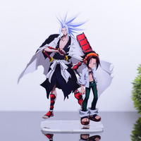 Shaman King 3D Combination Arcylic Stand Desk Decor Anime Figures Keyrings Cartoon Accessories