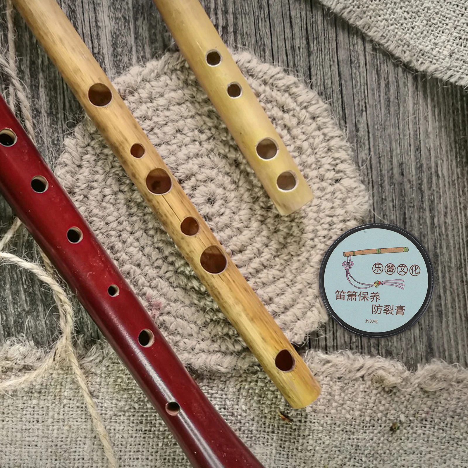 

Bamboo Flute Maintenance Cream Universal Anti-cracking Paste for Chinese Instruments Care Products Long-lasting Protection flute