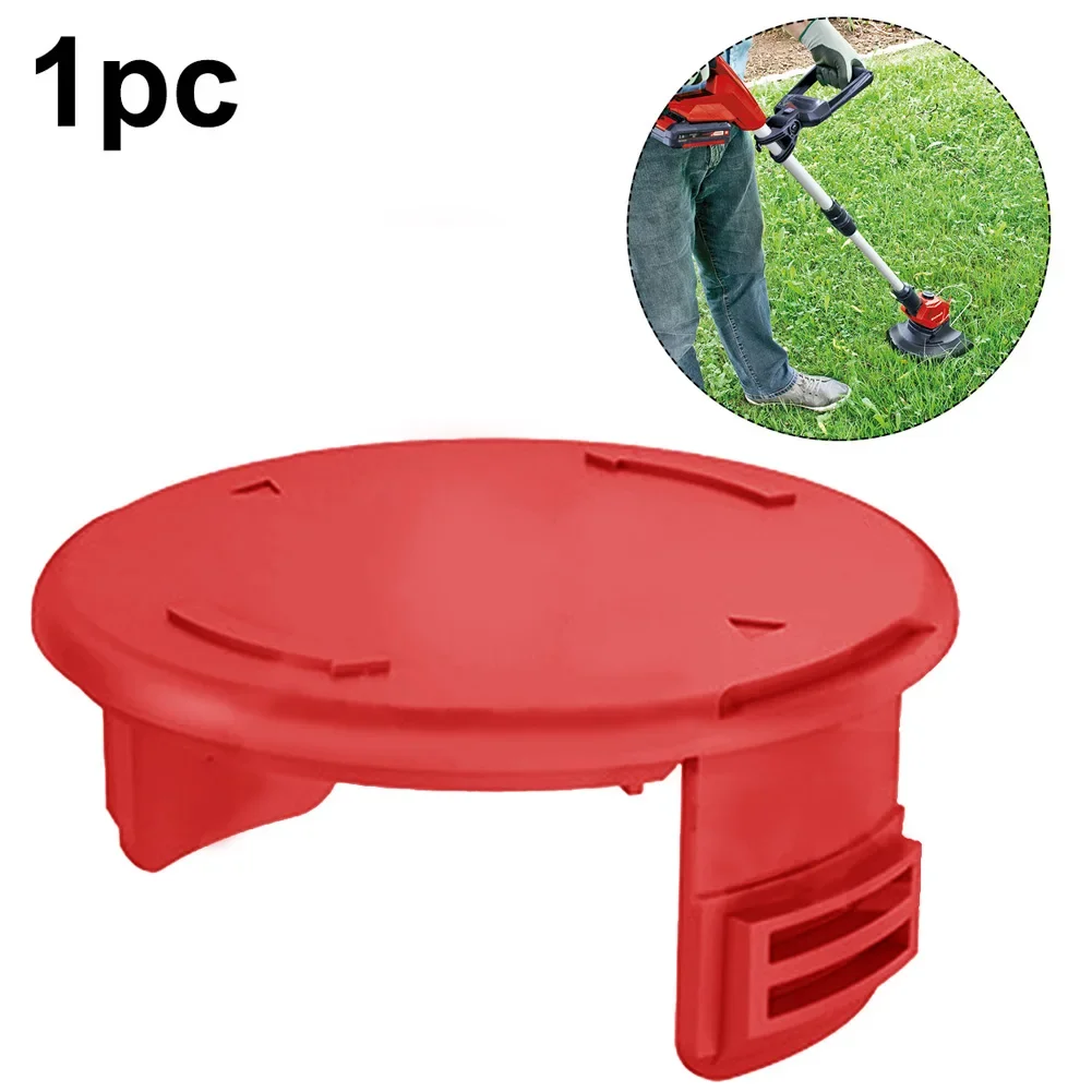 

String Trimmer Parts Cover Plastic Power Equipment Spool Cap Cover 75*33mm Accs For Einhell GE-CT 18/28 Li /Li TC