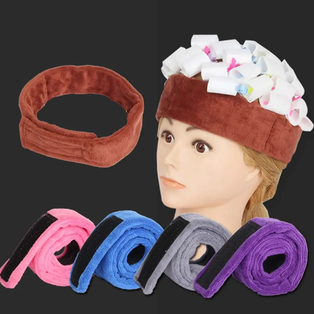 water Make Up Tool Magic Tape Hair styling Adjustable Head Stretch Band Toweling Hair Wrap Shower Cap Perm Facial Headband