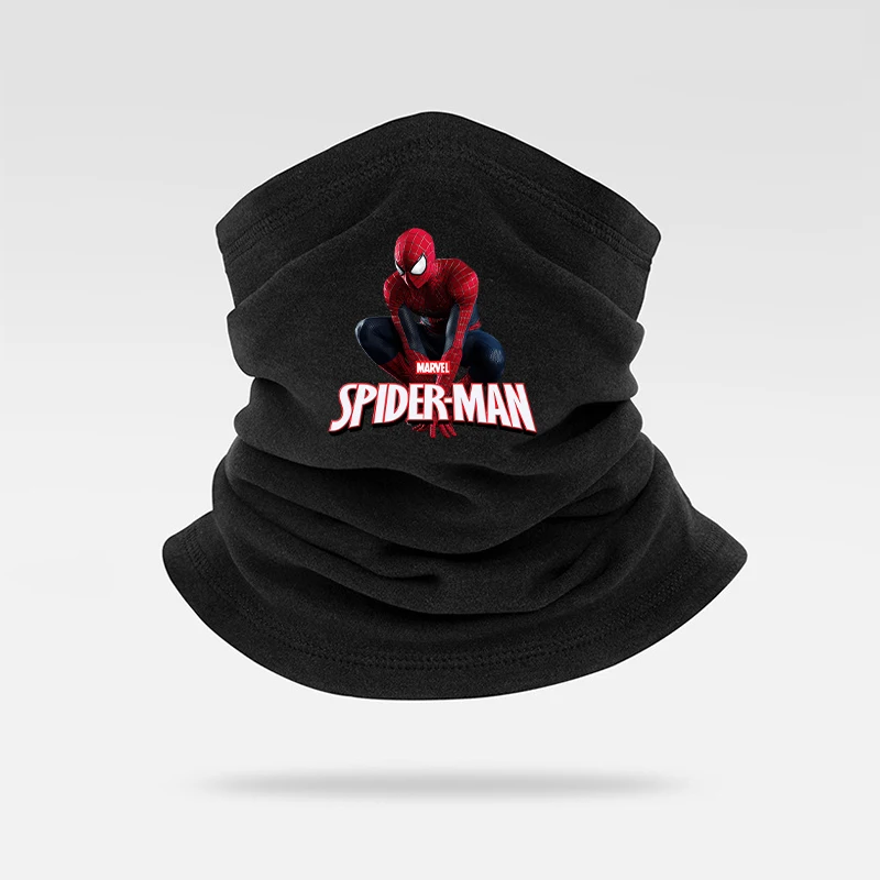 Spiderman Marvel Face Covering Cute Anime Kids Adult Winter Mask Guard Warm Shield Boys Man Cycling Face Masks Party Games Gifts