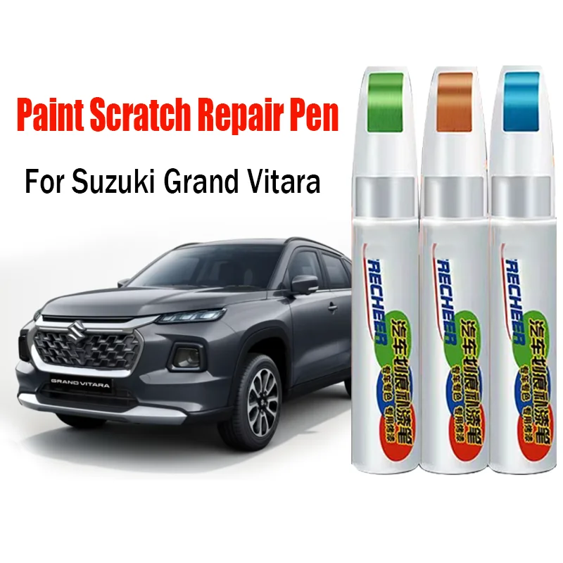 Car Paint Scratch Repair Touch-Up Pen for Suzuki Grand Vitara Paint Scratch Remover Car Paint Care Accessories