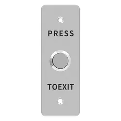 IP65 Waterproof switch Door Exit Button Release Push Switch Stainless Steel Alloy exit button