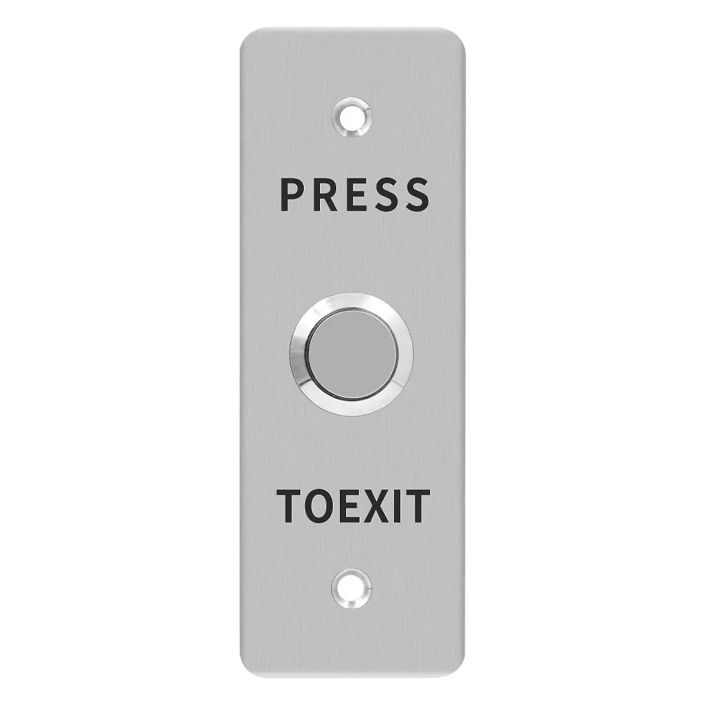 IP65 Waterproof Switch Door Exit Button Release Push Switch Stainless Steel Alloy Exit Button