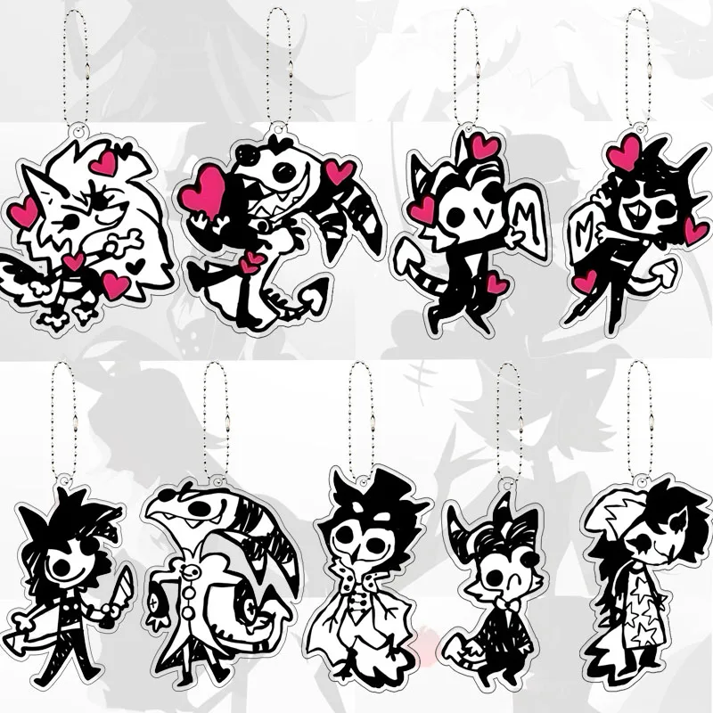 

Брелок Чарли Вагги, акриловый брелок с персонажами мультфильмов, упаковка, украшения, аксессуары, кавайная сумка, ангел, пыль, подарок на день рождения