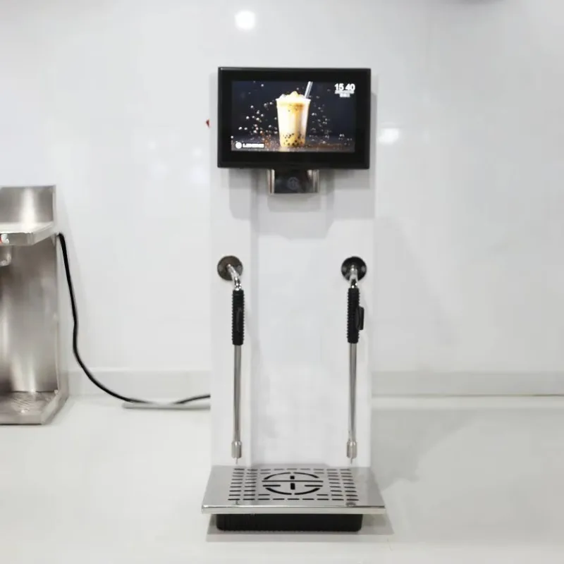 Commercial Barista Tool Espresso Automatic Electric Milk Steamer Machine With Hot Water Machine