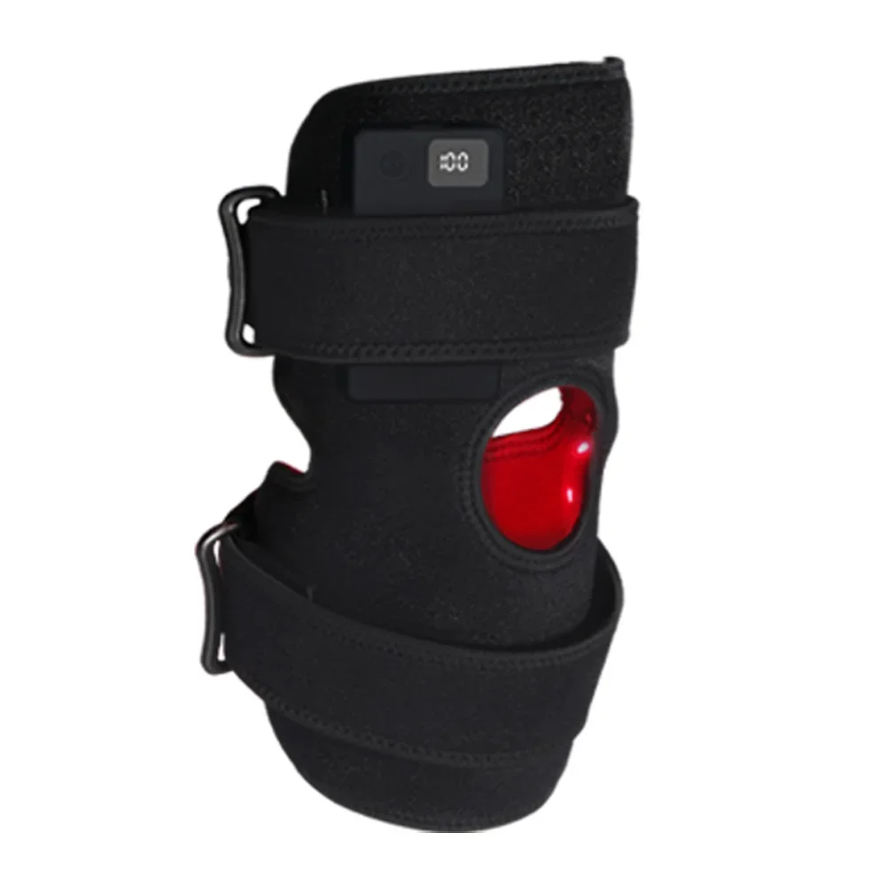 

Manufacturer Custom Elbow Knee Pad Brace Support Red Light Therapy Knee Pad 660nm 850nm for Joint Pain Relief