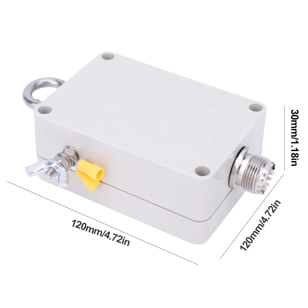 Balun de onda corta 49:1, 100W, extremo alimentado, antena de media onda EFHW, Radio Ham, Balun para onda corta HF