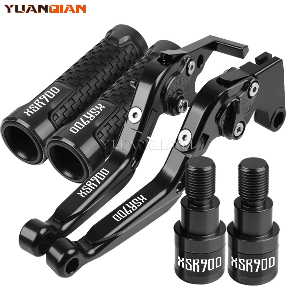 

For Yamaha XSR900 XSR 900 ABS 2016 2017 2018 xsr900 Motorcycle Accessories Brake Clutch Levers Handle Handlebar Grips Ends Cap