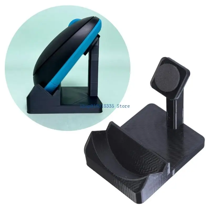 

Easy to Installs Mouse Desktop Holder Plastic NonSlip Base Ensures Stability