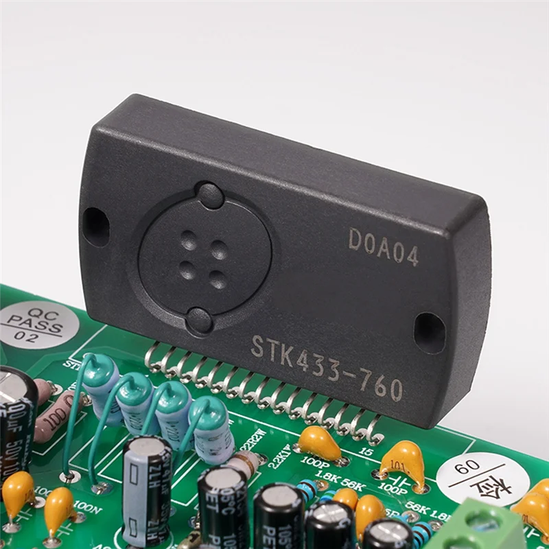 Kit amplificador HIFI FFYY-50WX2 50WX2 Placa finalizada HIFI para reprodução de áudio e vídeo para amplificador de home theater