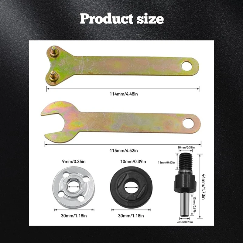 Meuleuse d'angle pour perceuse électrique, outil de connexion, disque de polissage, accessoires de polissage, le plus récent ensemble