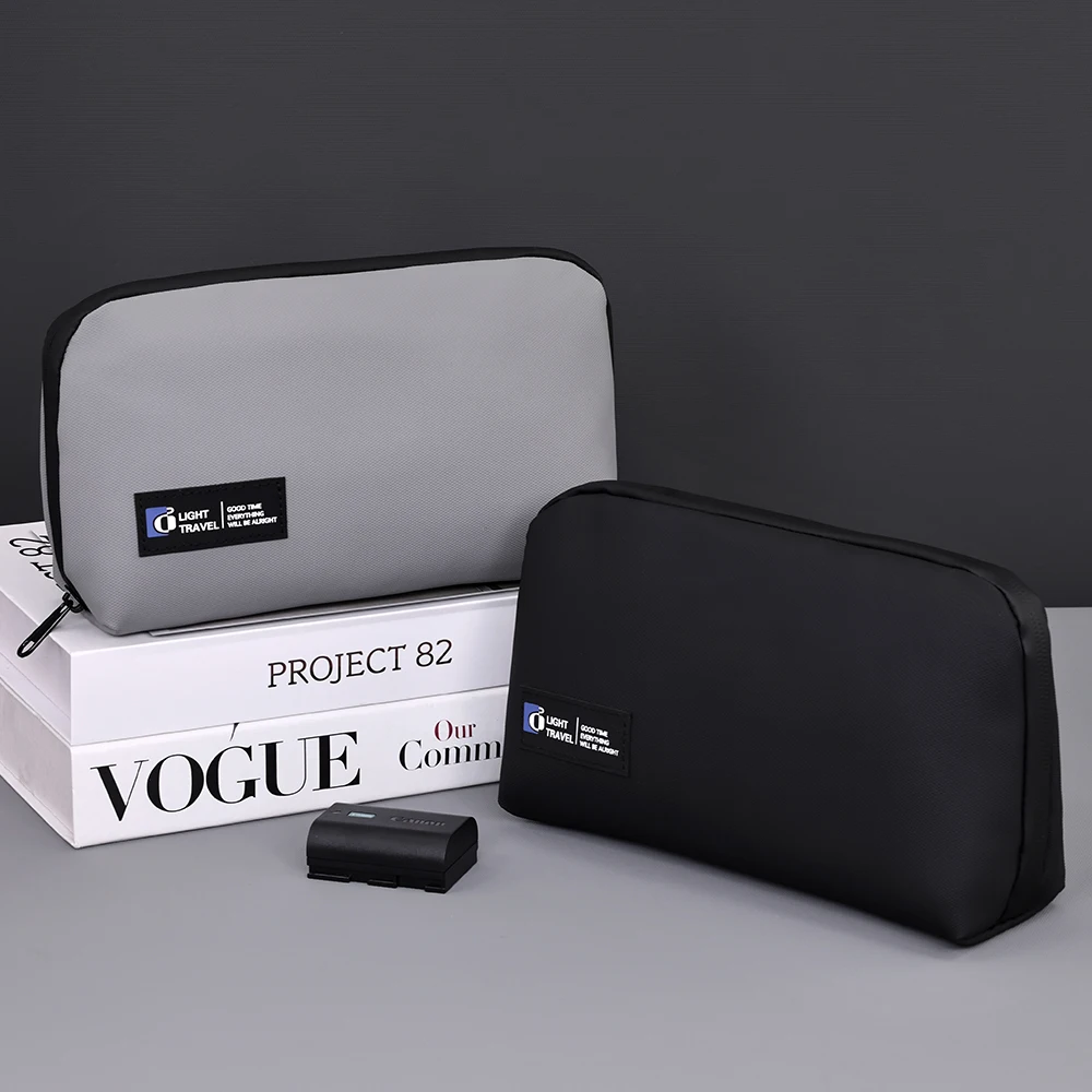 ワイヤー USB ケーブル オーガナイザー バッグ トラベル イヤホン パワーバンク データ ライン ストレージ ポーチ 大容量マウス ケーブル バッグ