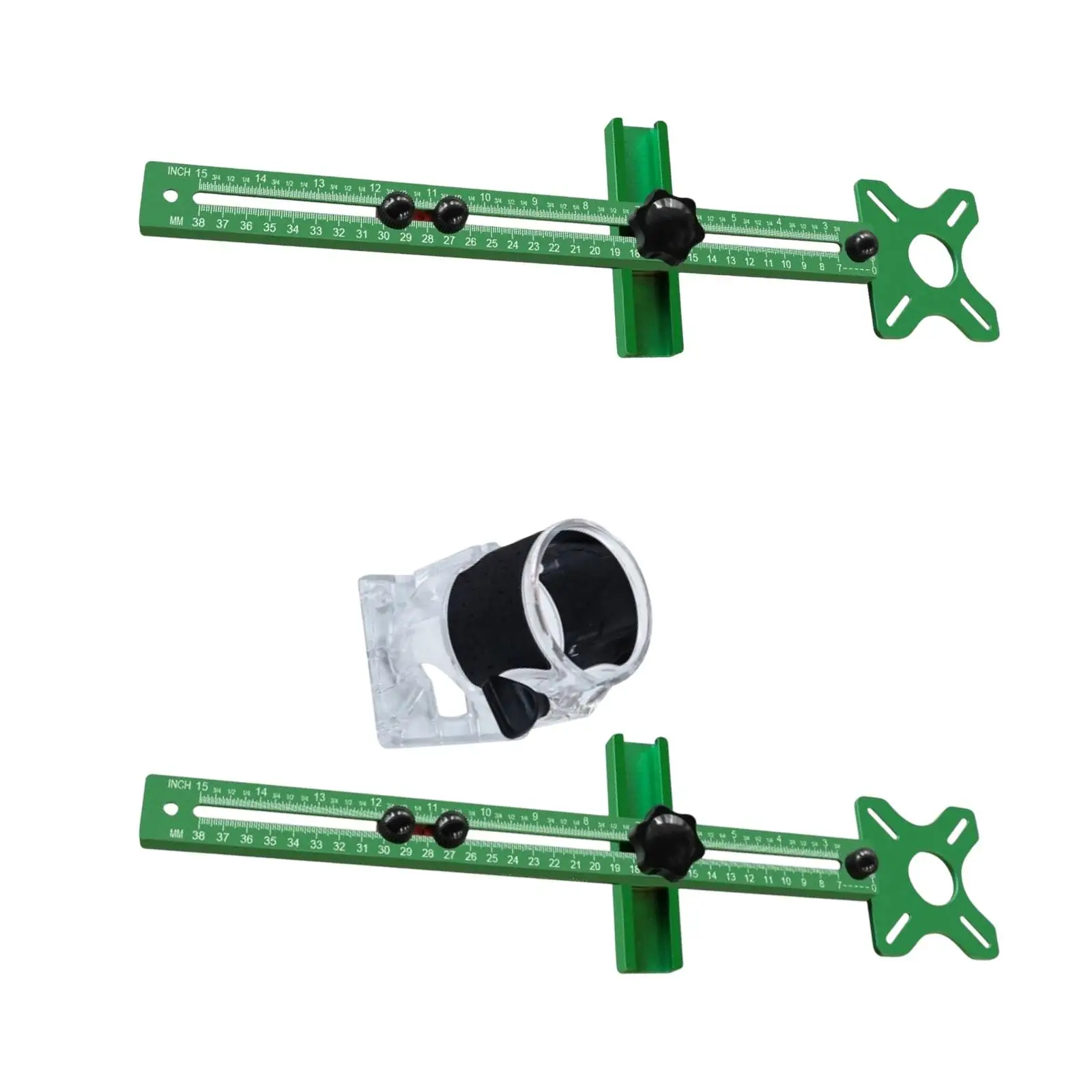 

Router Milling Groove Bracket Cabinet Hardware Jig Router Circle Cutting Jig