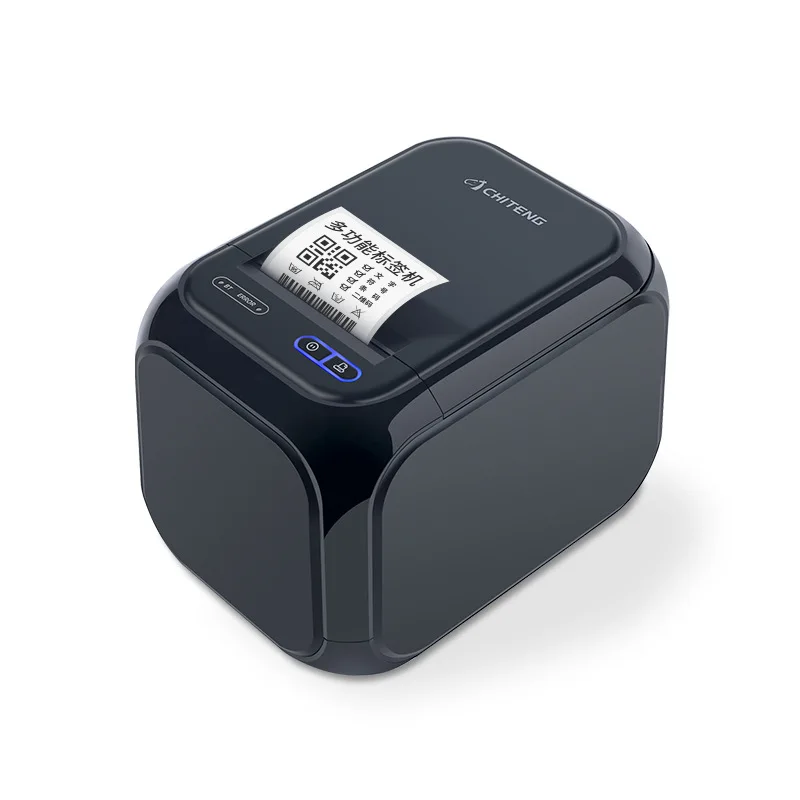 Aangepaste CT220D-Border Desktop Label Printer Voedsel, Melk Thee Tags, Thermische Zelfklevende Barcode Supermarkt Label Printer
