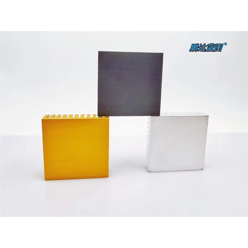 

pa 40*40*11 мм чистый алюминий, серебристый, черный и золотой чип, высококачественный охлаждающий ребро, усилитель, радиатор, вентилятор 4 см