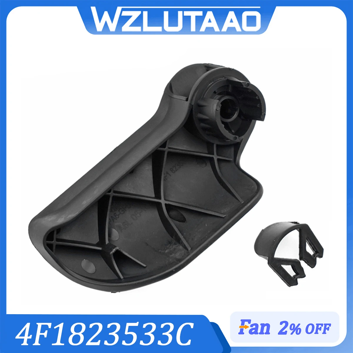 Hood Pull Handle Buckle 4F1823533 4F1 823 533 C 4F1823533C For 2005-2011 Audi A6 S6 C6 4F