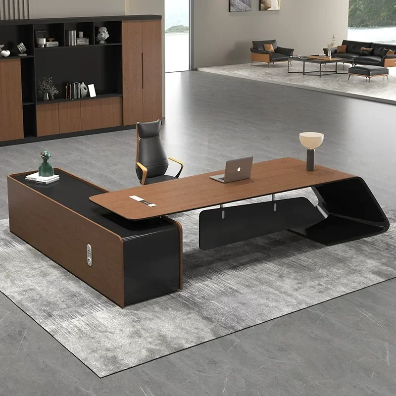 Simple Modern High-end Fashion Executive Desk General Manager Office Furniture Boss Table President Desk