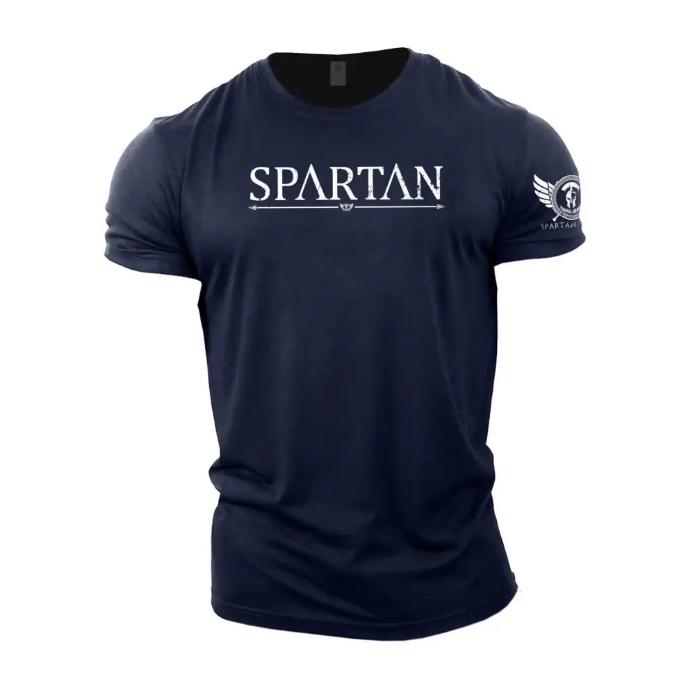 2023 Super New Spartan Warrior Fitness Sports 3D Printed T-shirt Unisex Short Sleeve Breathable Outdoor Casual Street Top 6XL