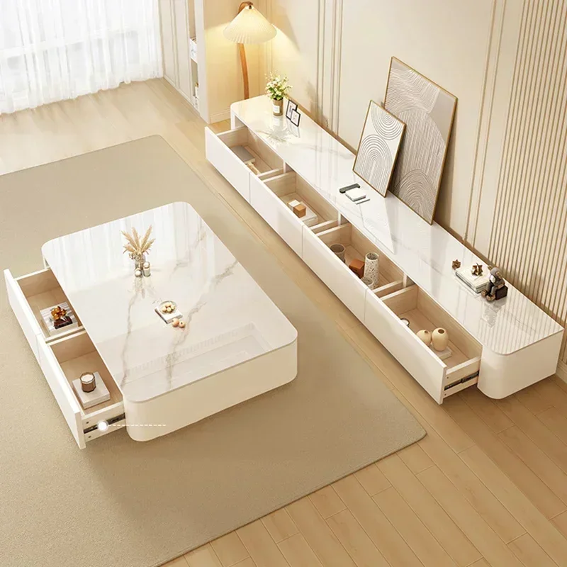 Muebles para TV N29 BJ, Cajoneras de Almacenamiento, Mesa para TV, Estante para Sala de Estar, Gabinetes de Piso, Soportes de TV de Lujo, Muebles para Monitor, Muebles para TV Modernos