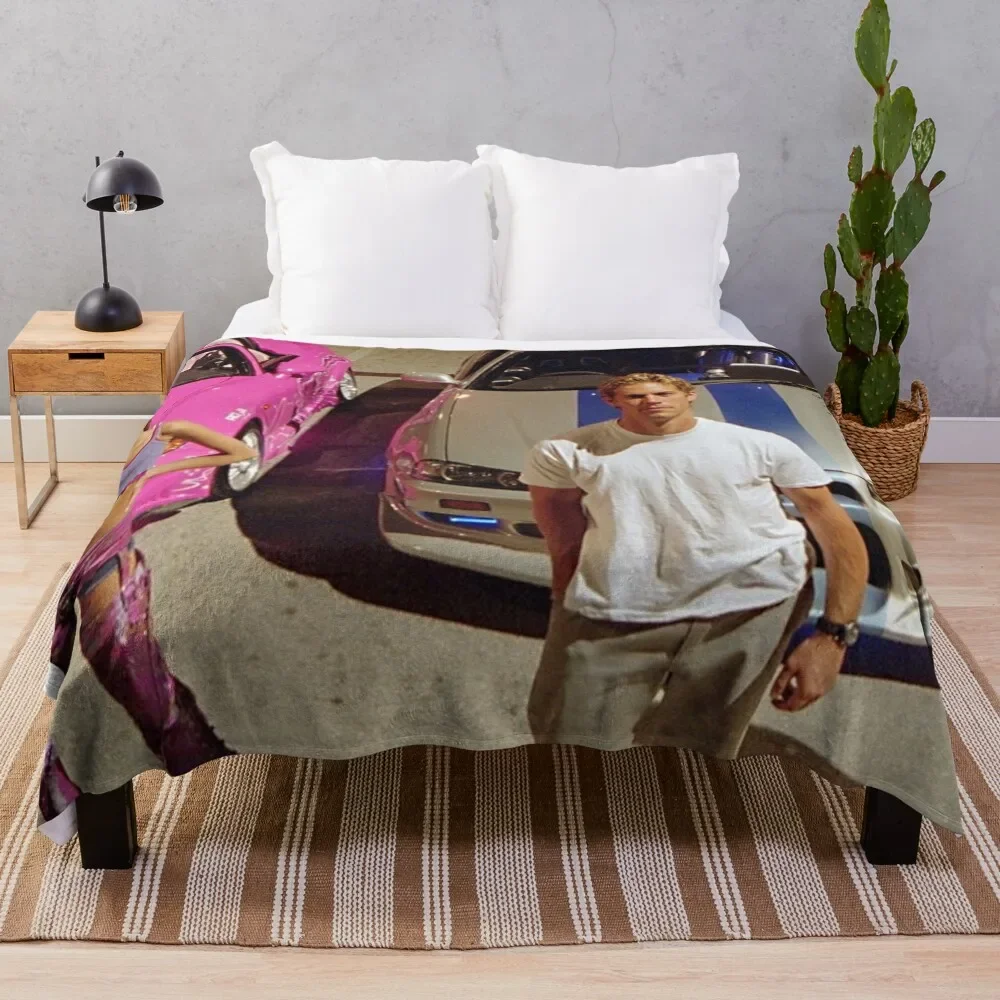 Brian and Suki- 2 Fast 2 Furious Throw Blanket Summer sofa bed Blankets For Baby Luxury Throw Blankets