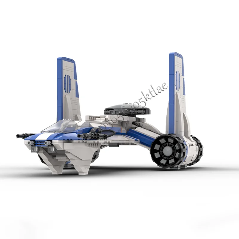 1444-teiliges Space Series Aerial Armored Dropship Technisches Modellbau DIY-Blöcke Montagespielzeug für Kinder Beliebtes Festival-Geschenk