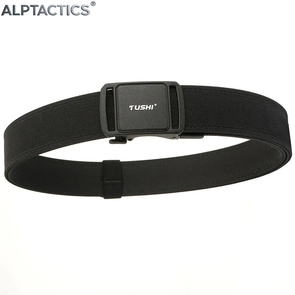 

Тактический ремень ALPTACTICS для мужчин, с металлической автоматической пряжкой, для стрельбы IPSC, из нейлона 1100D, военный ремень, для активного отдыха, мужской